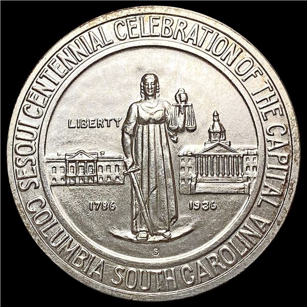 1936-S Columbia Half Dollar SUPERB GEM BU