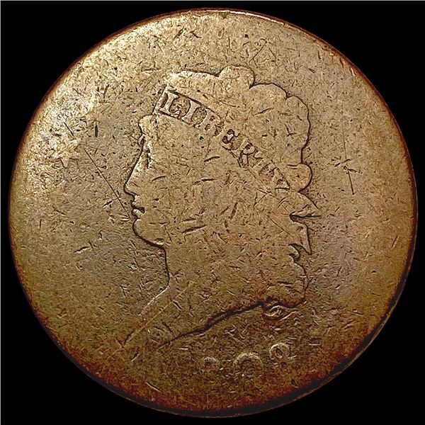 1808 Classic Head Large Cent NICELY CIRCULATED