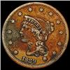 1839 Braided Hair Large Cent ABOUT UNCIRCULATED