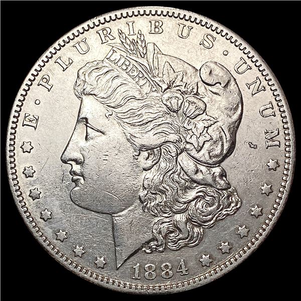 1884-S Morgan Silver Dollar CLOSELY UNCIRCULATED