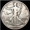 1917-D Obv Walking Liberty Half Dollar LIGHTLY CIRCULATED