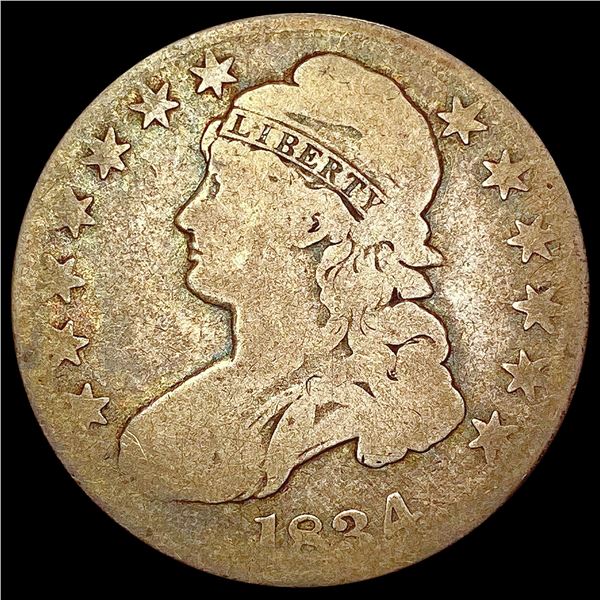 1834 Capped Bust Half Dollar NICELY CIRCULATED