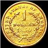 Image 2 : 1850 Rare Gold Dollar HIGH GRADE