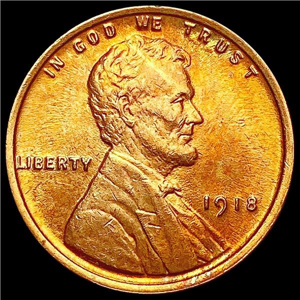 1918 Red Wheat Cent UNCIRCULATED