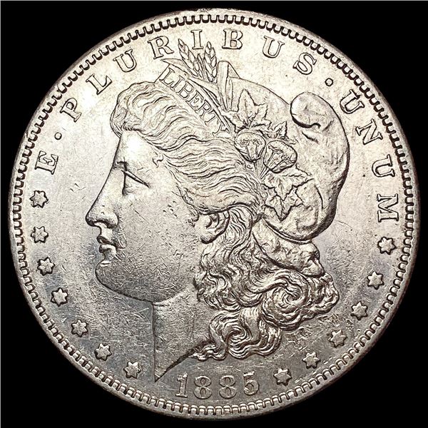 1885-S Morgan Silver Dollar CLOSELY UNCIRCULATED