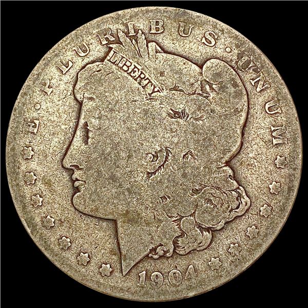 1904-S Morgan Silver Dollar NICELY CIRCULATED