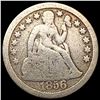 1856 Lg Dt Seated Liberty Dime NICELY CIRCULATED