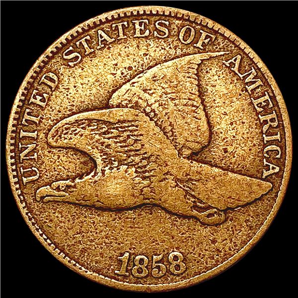 1858 Flying Eagle Cent LIGHTLY CIRCULATED