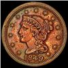 1849 Braided Hair Large Cent ABOUT UNCIRCULATED