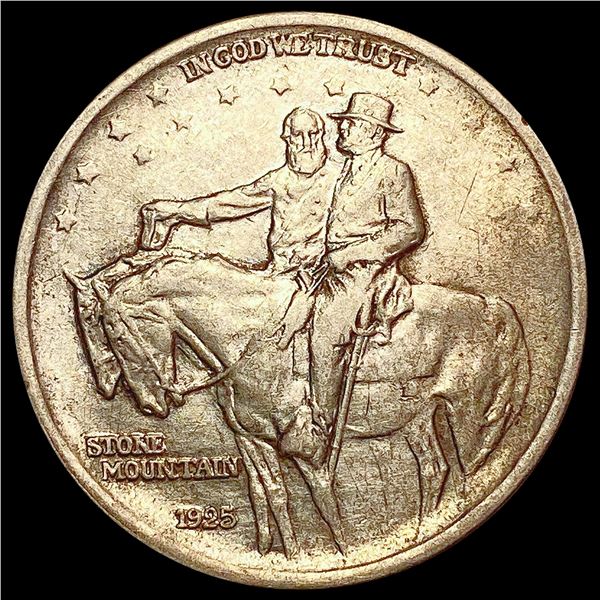 1925 Stone Mountain Half Dollar CLOSELY UNCIRCULATED