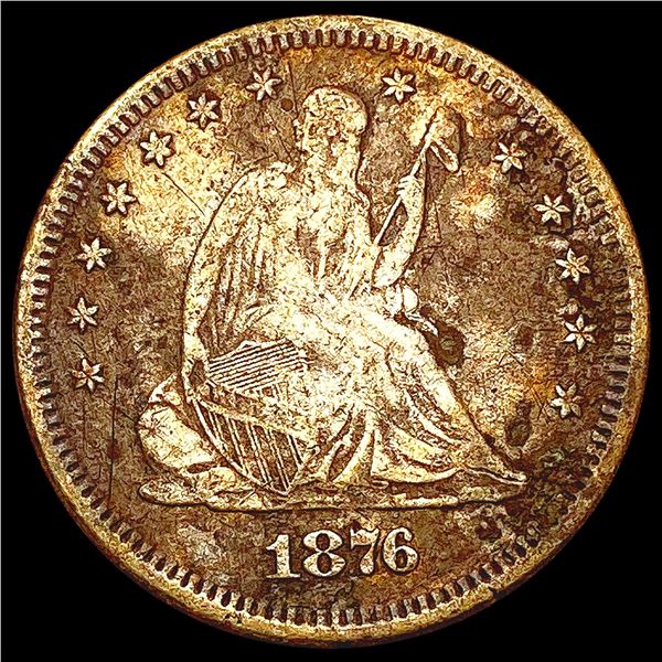 1876 Seated Liberty Quarter HIGH GRADE