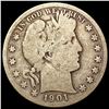 1901-S Barber Half Dollar NICELY CIRCULATED