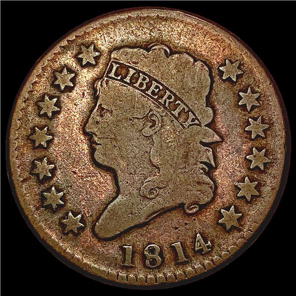 1814 Classic Head Large Cent LIGHTLY CIRCULATED