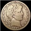 1897-O Barber Half Dollar LIGHTLY CIRCULATED