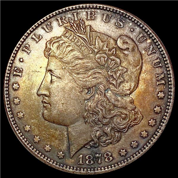 1878 Morgan Silver Dollar CLOSELY UNCIRCULATED