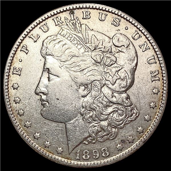 1898-S Morgan Silver Dollar CLOSELY UNCIRCULATED