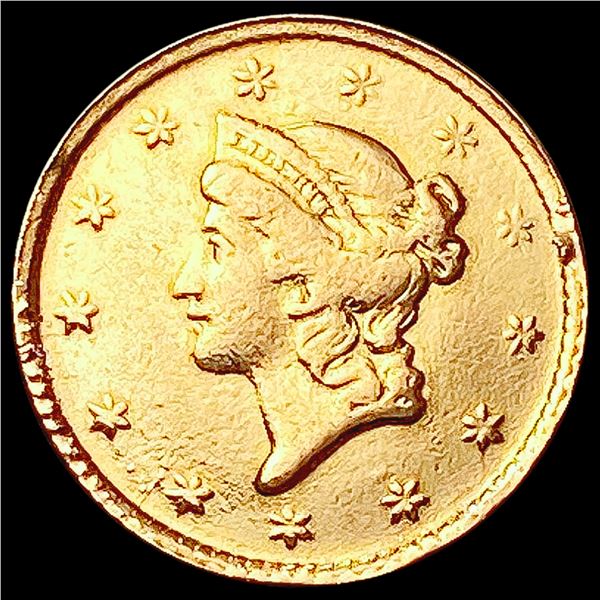 1853 Rare Gold Dollar HIGH GRADE
