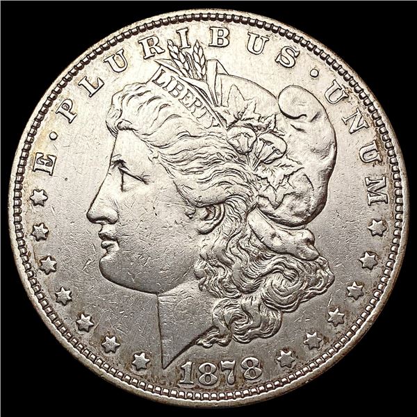1878 8TF Morgan Silver Dollar CLOSELY UNCIRCULATED