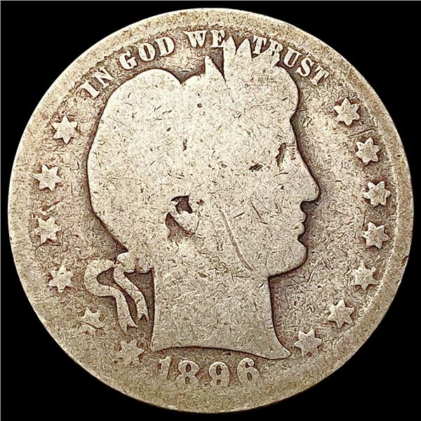 1896-O Barber Quarter NICELY CIRCULATED