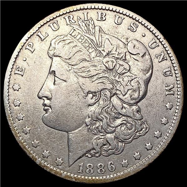 1886-O Morgan Silver Dollar ABOUT UNCIRCULATED