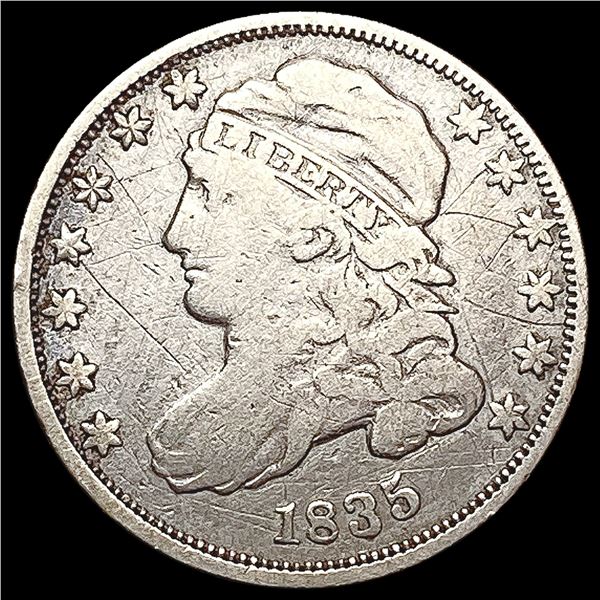 1835 Capped Bust Dime LIGHTLY CIRCULATED