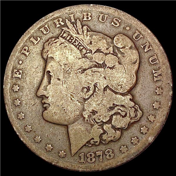 1878-CC Morgan Silver Dollar NICELY CIRCULATED