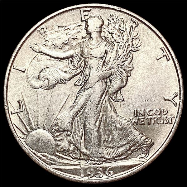 1936-D Walking Liberty Half Dollar CLOSELY UNCIRCULATED