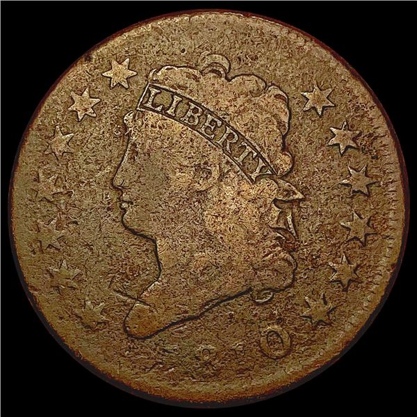 1810 Classic Head Large Cent LIGHTLY CIRCULATED