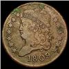 Image 1 : 1809 Classic Head Half Cent ABOUT UNCIRCULATED