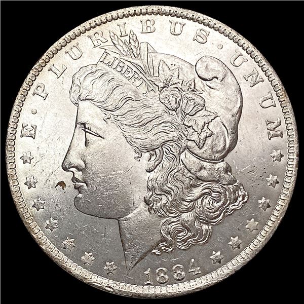 1884-O Morgan Silver Dollar SUPERB GEM BU