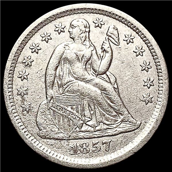 1857-O Seated Liberty Dime CLOSELY UNCIRCULATED