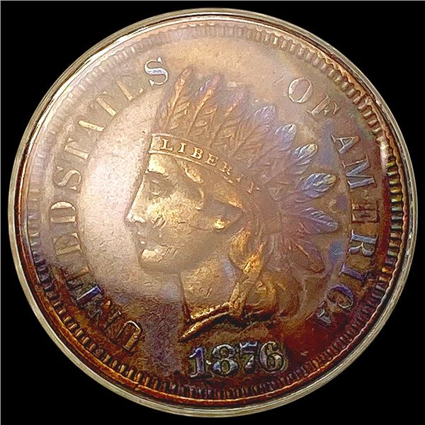 1876 Indian Head Cent CLOSELY UNCIRCULATED