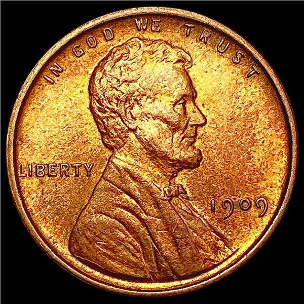1909 VDB Wheat Cent CHOICE BU