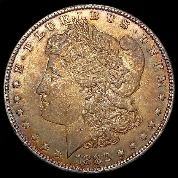 1882-O/S Morgan Silver Dollar CHOICE AU