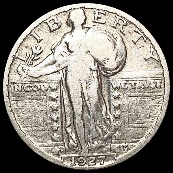 1927-S Standing Liberty Quarter LIGHTLY CIRCULATED