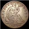 Image 1 : 1873 Arrows Seated Liberty Half Dollar ABOUT UNCIRCULATED