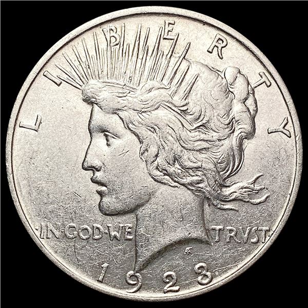 1923-D Silver Peace Dollar CLOSELY UNCIRCULATED