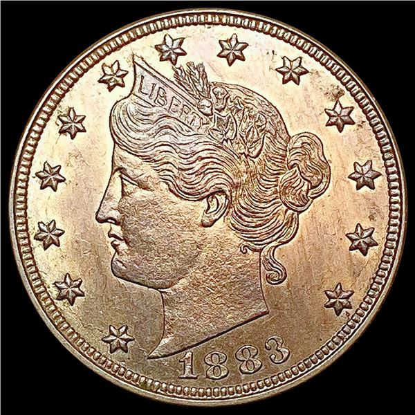 1883 No Cents Liberty Victory Nickel UNCIRCULATED