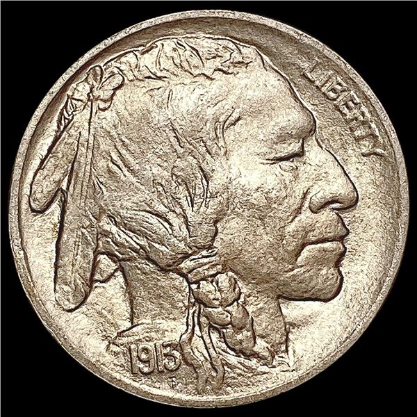 1913 T1 Buffalo Nickel GEM BU