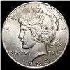 1935 Silver Peace Dollar NEARLY UNCIRCULATED