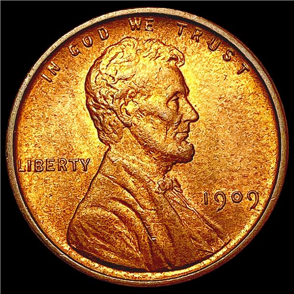 1909 VDB Wheat Cent CHOICE BU