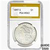1897-S Morgan Silver Dollar PGA MS63