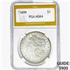 1899 Morgan Silver Dollar PGA MS64