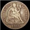 1875-CC Seated Liberty Dime LIGHTLY CIRCULATED