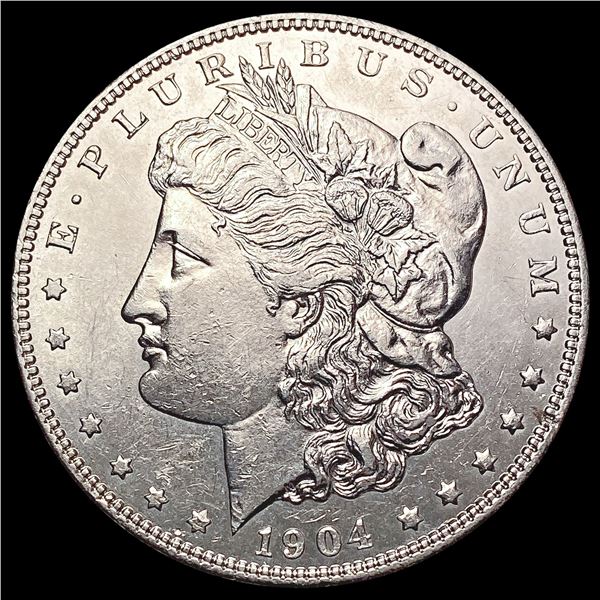 1904 Morgan Silver Dollar GEM BU