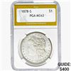 1878-S Morgan Silver Dollar PGA MS63