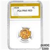 1939 Wheat Cent PGA PR65 RED