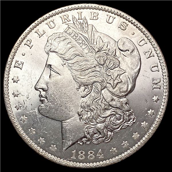 1884-O Vam 6 Morgan Silver Dollar SUPERB GEM BU