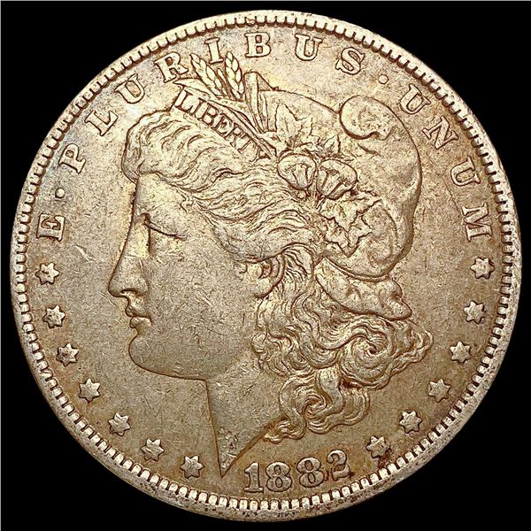 1882-O/S Morgan Silver Dollar CLOSELY UNCIRCULATED