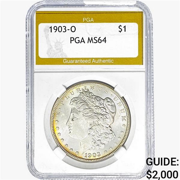 1903-O Morgan Silver Dollar PGA MS64